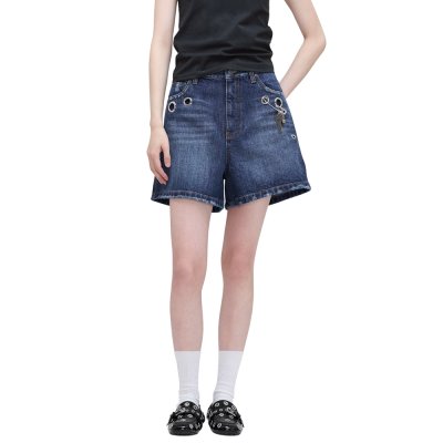 THE GROMMET DENIM GROMMET DENIM SHORTS